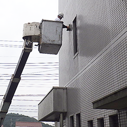 山口県防府市の西中国建設の外壁メンテナンス