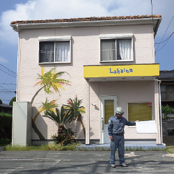 山口県防府市の西中国建設の塗装工事